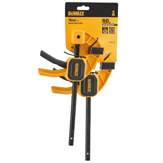 150mm Medium Trigger Clamp 2-Pack